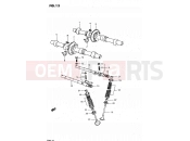 SUZUKI GSX750S D (1983) 13 - CAM SHAFT - VALVE