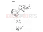SUZUKI GSX750S D (1983) 41 - REAR COMBINATION LAMP (E17)