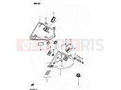 SUZUKI GSX750S D (1983) 57 - FRAME COVER (MODEL D)