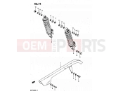 SUZUKI GSX750S D (1983) 74 - CHAIN CASE - REAR SHOCK ABSORBER