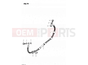 SUZUKI GSX750S D (1983) 79 - REAR BRAKE HOSE