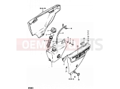 SUZUKI GT200 X (1999) 35 - OIL TANK - FRAME COVER