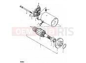 SUZUKI GT200 X (1999) 15 - STARTING MOTOR