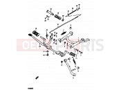 SUZUKI GT200 X (1999) 31 - STAND - REAR BRAKE