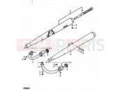 SUZUKI GT200E X (1999) 8 - MUFFLER