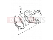 SUZUKI GT250 N (1992) 18 - HEADLAMP (E02)