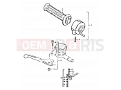 SUZUKI GT250 N (1992) 67 - RIGHT HANDLE SWITCH (MODEL N)