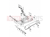 SUZUKI GT250 X (1999) 76 - REAR SWINGING ARM
