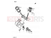 SUZUKI GV1400GD / GV1400GT / GV1400GC G (1986) Cavalcade 7 - CRANKSHAFT