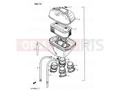 SUZUKI GV1400GD / GV1400GT / GV1400GC G (1986) Cavalcade 13 - AIR CLEANER