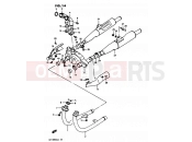 SUZUKI GV1400GD / GV1400GT / GV1400GC G (1986) Cavalcade 14 - MUFFLER