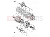 SUZUKI GV1400GD / GV1400GT / GV1400GC G (1986) Cavalcade 19 - CLUTCH
