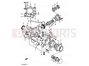 SUZUKI GV1400GD / GV1400GT / GV1400GC G (1986) Cavalcade 21 - SECONDARY DRIVE GEAR
