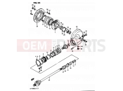 SUZUKI GV1400GD / GV1400GT / GV1400GC G (1986) Cavalcade 23 - PROPELLER SHAFT-FINAL DRIVE GEAR