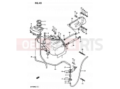 SUZUKI GV1400GD / GV1400GT / GV1400GC G (1986) Cavalcade 43 - FUEL TANK