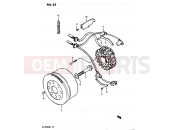 SUZUKI GV1400GD / GV1400GT / GV1400GC G (1986) Cavalcade 25 - GENERATOR