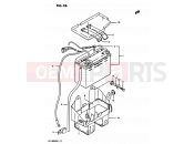 SUZUKI GV1400GD / GV1400GT / GV1400GC G (1986) Cavalcade 26 - BATTERY