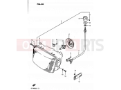 SUZUKI GV1400GD / GV1400GT / GV1400GC G (1986) Cavalcade 30 - HEADLAMP