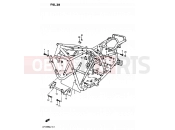 SUZUKI GV1400GD / GV1400GT / GV1400GC G (1986) Cavalcade 38 - FRAME
