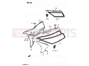 SUZUKI GV1400GD / GV1400GT / GV1400GC G (1986) Cavalcade 50 - FRAME COVER MODEL H/J