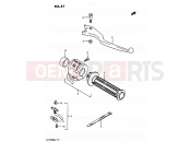SUZUKI GV1400GD / GV1400GT / GV1400GC G (1986) Cavalcade 61 - RIGHT HANDLE SWITCH GV1400GTG
