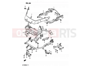 SUZUKI GV1400GD / GV1400GT / GV1400GC G (1986) Cavalcade 84 - COWLING BRACE