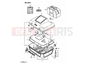 SUZUKI GV1400GD / GV1400GT / GV1400GC G (1986) Cavalcade 89A - TRAVEL TRUNK MODEL J