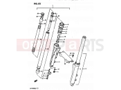 SUZUKI GV1400GD / GV1400GT / GV1400GC G (1986) Cavalcade 52 - FRONT FORK GV1400GDG/GTG
