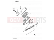 SUZUKI GV1400GD / GV1400GT / GV1400GC G (1986) Cavalcade 66 - CLUTCH MASTER CYLINDER