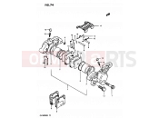 SUZUKI GV1400GD / GV1400GT / GV1400GC G (1986) Cavalcade 74 - REAR CALIPERS