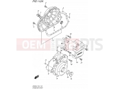 SUZUKI GW250 L5 (2015) Inazuma (P43) 112A - CRANKCASE COVER