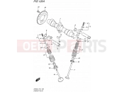 SUZUKI GW250 L5 (2015) Inazuma (P43) 126A - CAMSHAFT/VALVE