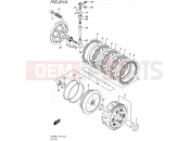 SUZUKI GW250 L5 (2015) Inazuma (P43) 201A - CLUTCH