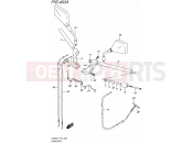 SUZUKI GW250 L5 (2015) Inazuma (P43) 462A - HANDLEBAR