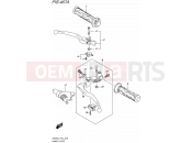 SUZUKI GW250 L5 (2015) Inazuma (P43) 467A - HANDLE LEVER