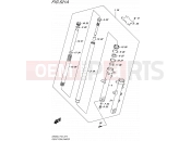 SUZUKI GW250 L5 (2015) Inazuma (P43) 521A - FRONT FORK DAMPER
