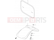 SUZUKI JR50 X (1999) 20 - FRONT FENDER