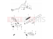 SUZUKI JR80 K5 (2005) 16 - STAND - BRAKE PEDAL