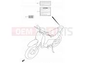 SUZUKI JR80 K5 (2005) 25 - LABEL