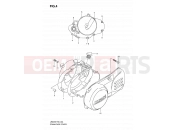 SUZUKI JR80 K6 (2006) 4 - CRANKCASE COVER