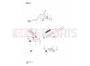 SUZUKI JR80 K6 (2006) 17 - STAND - FOOTREST