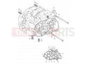 SUZUKI K125 Z (1982) 2 - CRANKCASE