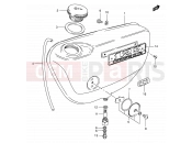 SUZUKI K125 Z (1982) 30 - OIL TANK (E07)