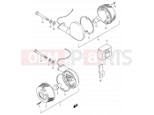 SUZUKI K125 Z (1982) 22 - TURN SIGNAL LAMP