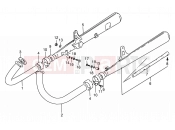 SUZUKI K125 L (1990) 8 - MUFFLER