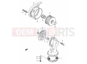 SUZUKI LS650 M (1991) Savage (E03,E28,E33) 13 - OIL PUMP