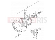SUZUKI LS650 M (1991) Savage (E03,E28,E33) 22 - HEADLAMP
