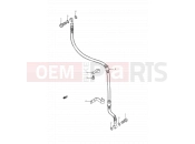 SUZUKI LS650 M (1991) Savage (E03,E28,E33) 42 - FRONT BRAKE HOSE