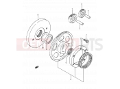 SUZUKI LS650 N (1992) Savage (E03,E28,E33) 7 - STARTER CLUTCH