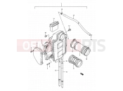 SUZUKI LS650 N (1992) Savage (E03,E28,E33) 11 - AIR CLEANER